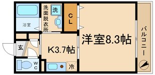 鴫野駅 徒歩8分 1階の物件間取画像